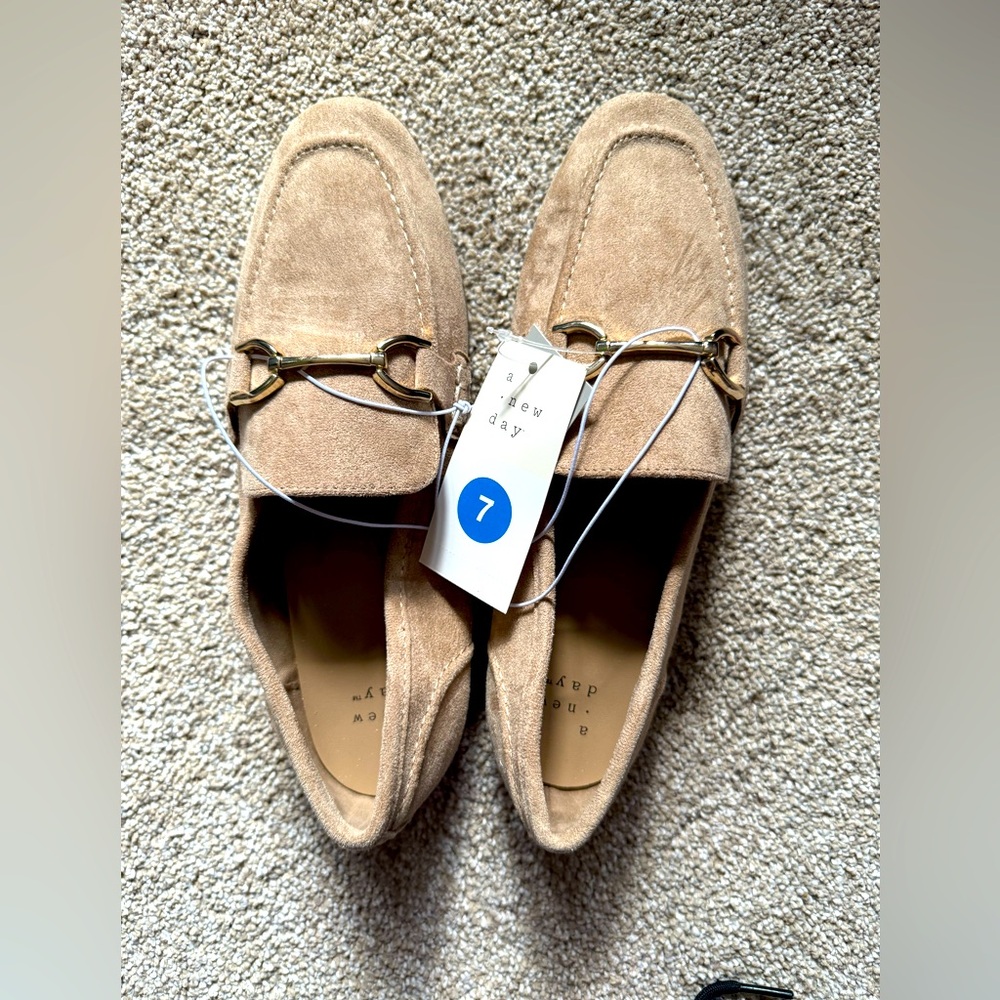 A New Day Cream Flat Loafers